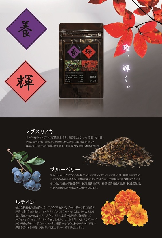 養輝 ビルベリーエキスサプリ